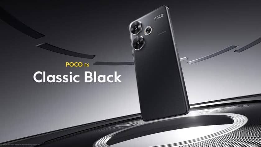 Xiaomi представила POCO F6: OLED-дисплей на 120 Гц, чип Snapdragon 8s Gen 3, камера на 50 МП та батарея на 5000 мАг з зарядкою на 90 Вт