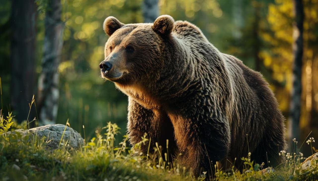 У США ведмідь заліз у будинок, з’їв відбивні і потім зник через вікно (Відео)