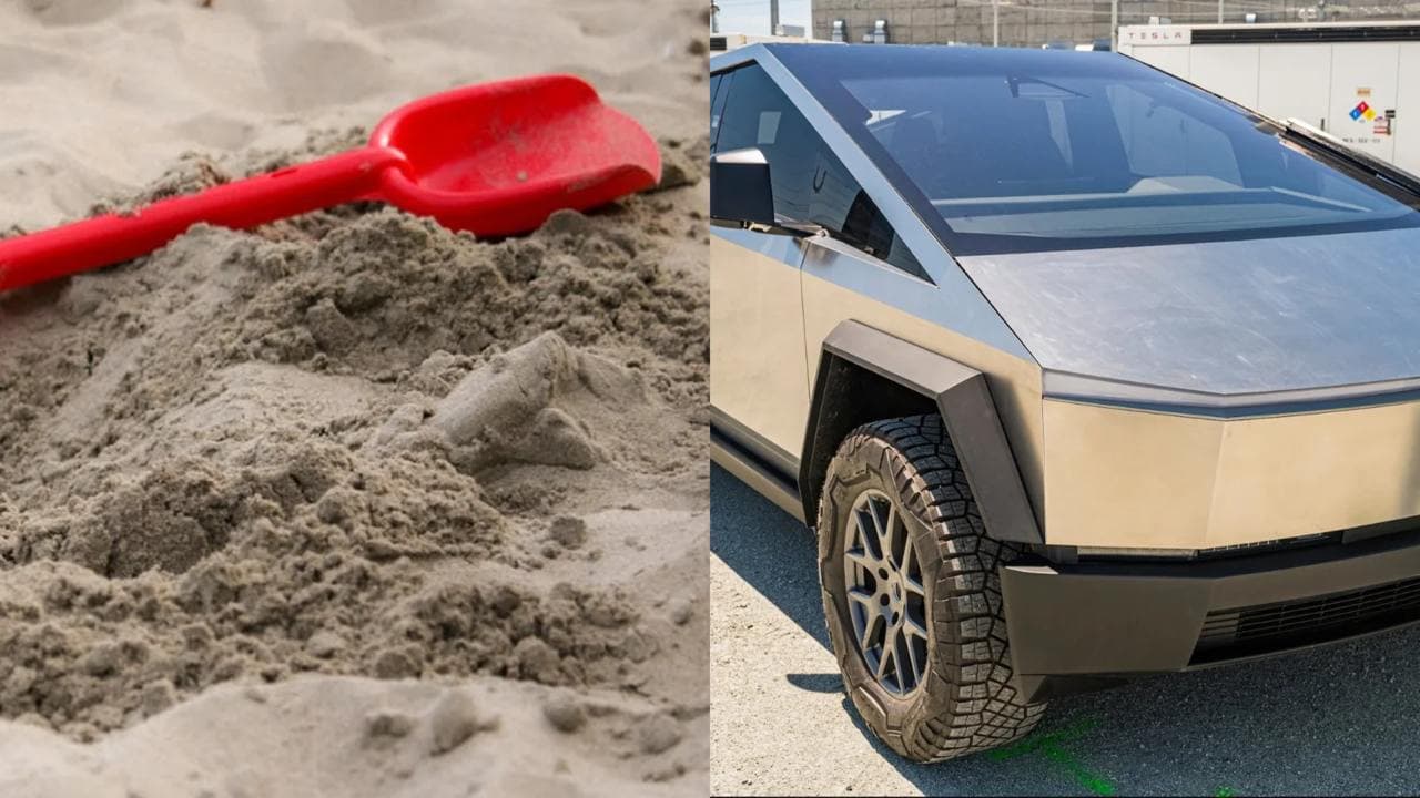 На мексиканському пляжу відкопали Tesla Cybertruck