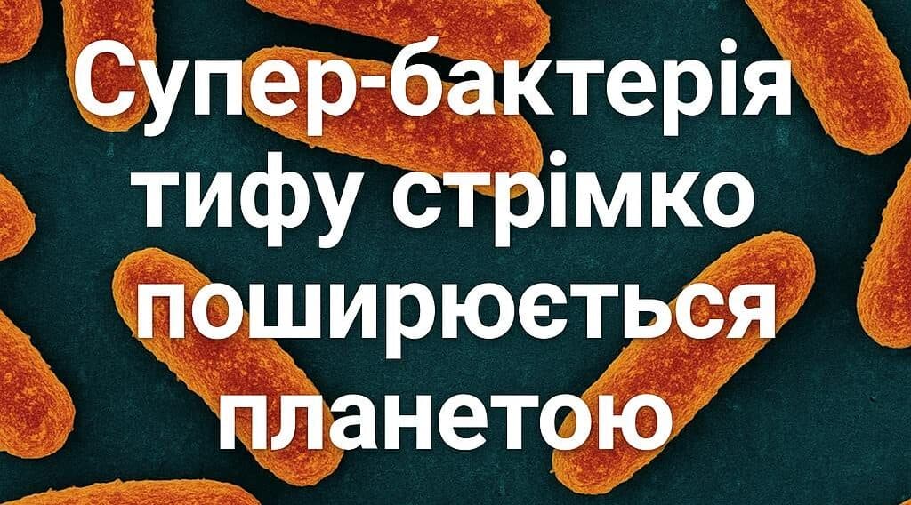 Світ стоїть перед новою загрозою: супербактерія тифу стрімко поширюється планетою