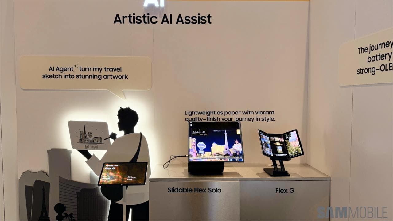 Samsung представить Galaxy G Fold із потрійним екраном