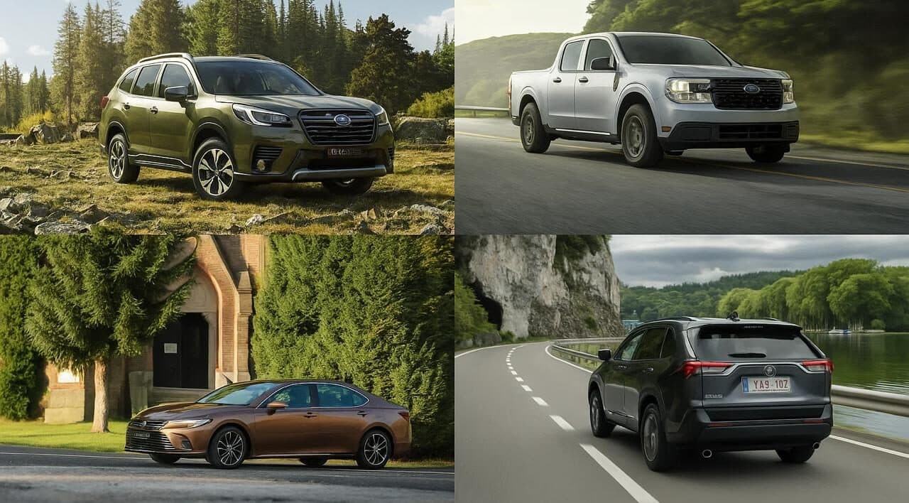 ТОП-10 найнадійніших автомобілів 2025 року: лідери серед нових моделей