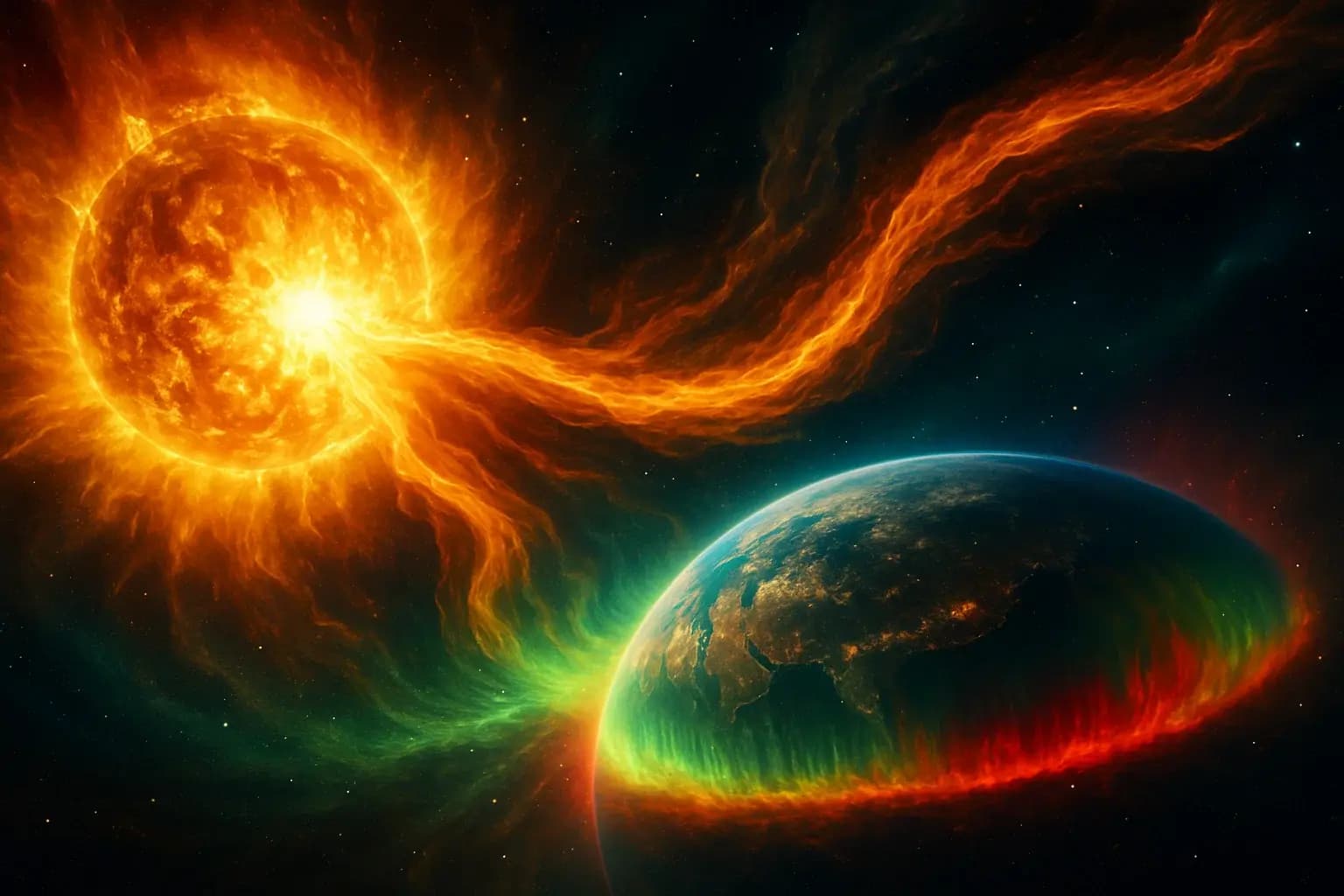 15 вересня очікується сильна магнітна буря червоного рівня