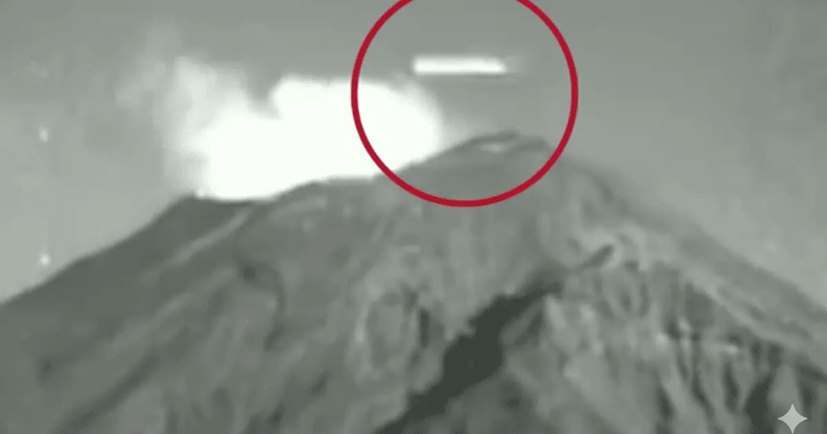 НЛО над вулканом Попокатепетль: уфологи заговорили про «портал» для інопланетян