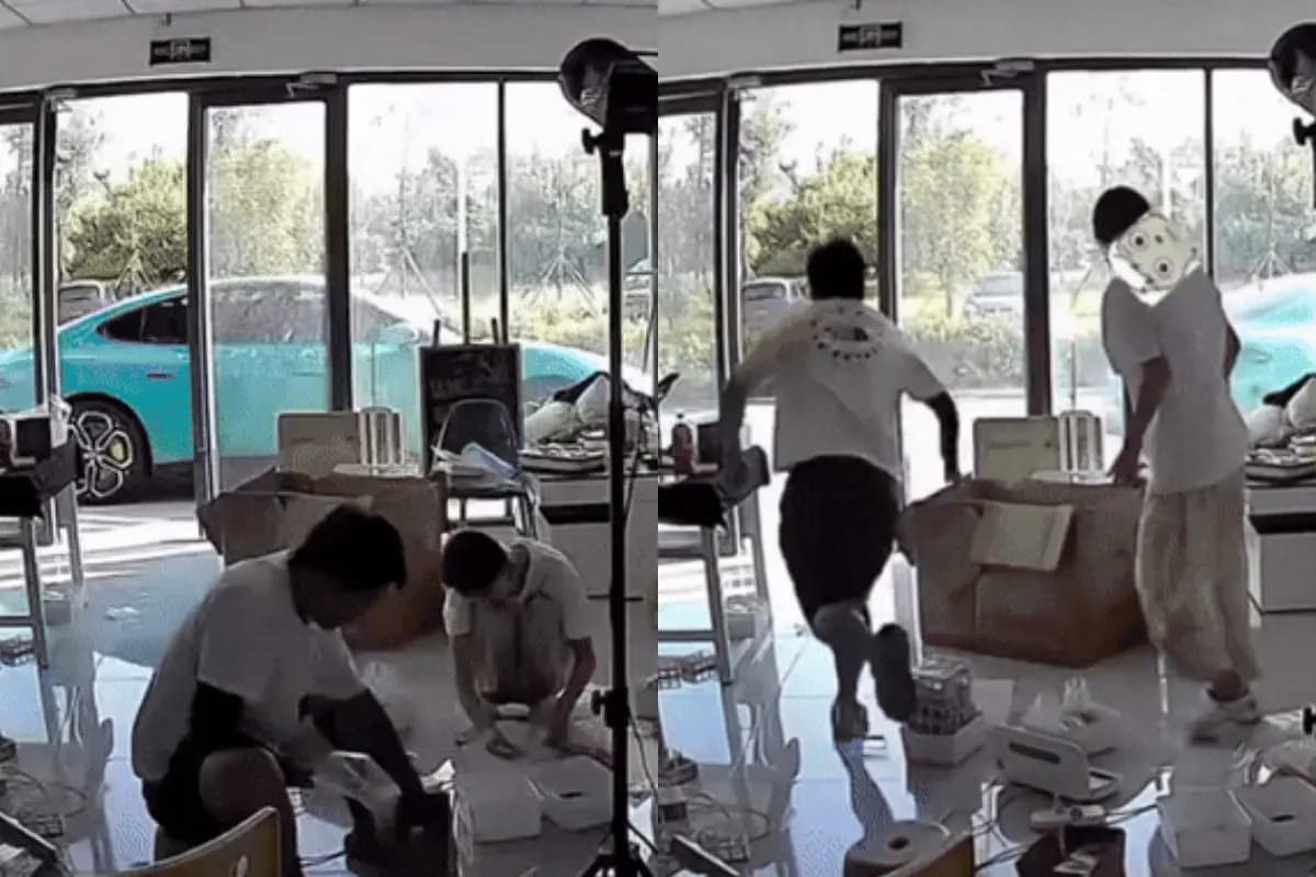 Xiaomi SU7 сам виїхав із двору, поки господар був на кухні