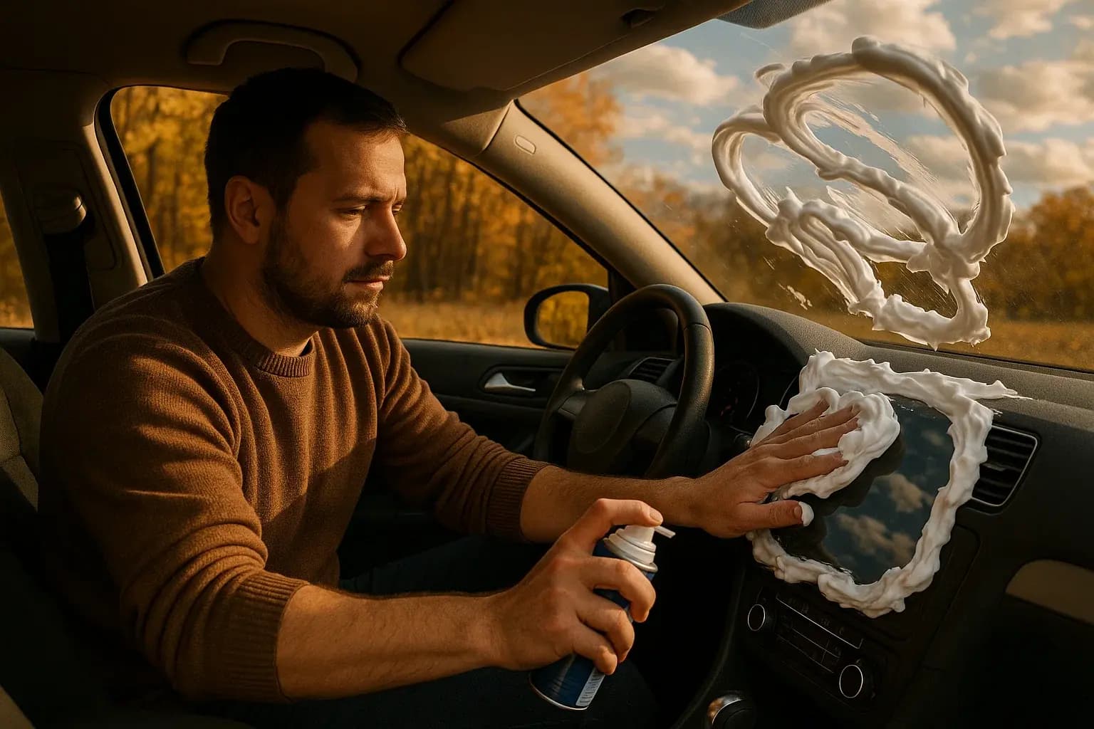 Піна для гоління в бардачку: навіщо досвідчені водії беруть її в дорогу