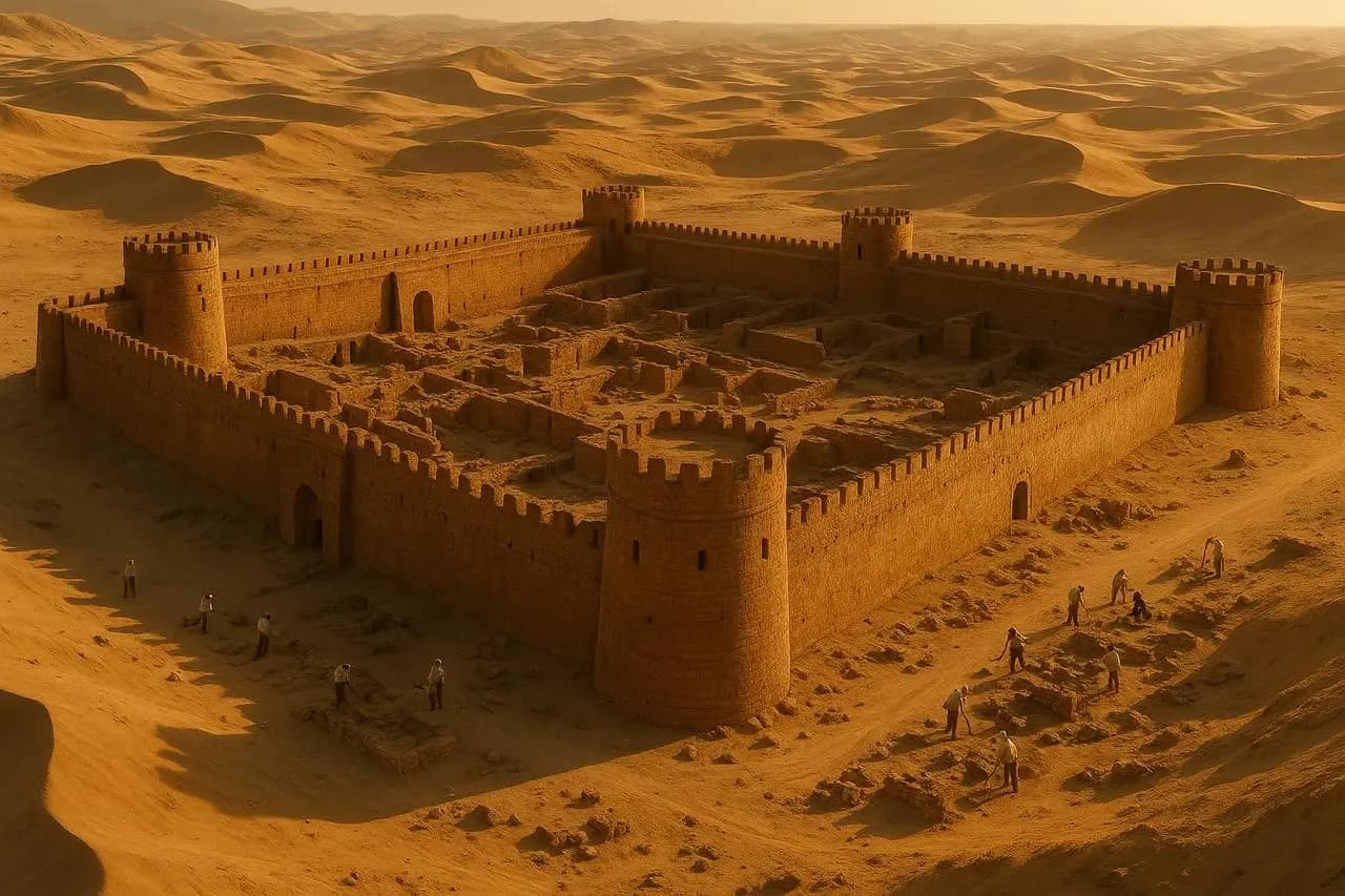 Археологи в Єгипті виявили гігантську фортецю на шляху, яким Мойсей міг вивести ізраїльтян з Єгипту