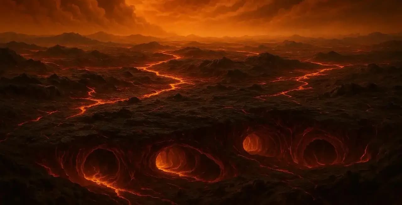 На Венері можуть бути найбільші лавові тунелі у Сонячній системі