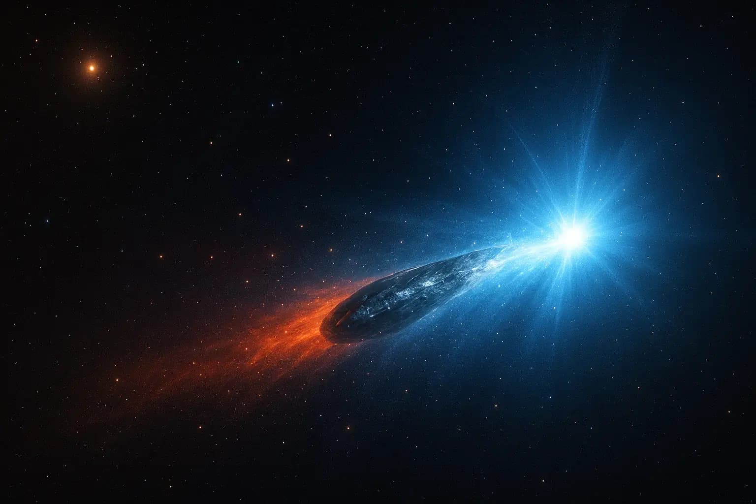 Міжзоряний об’єкт 3I/ATLAS несподівано змінив колір і став яскравішим