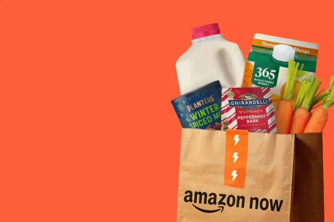 Amazon Now: продукти, ліки й техніка за 30 хвилин до дверей