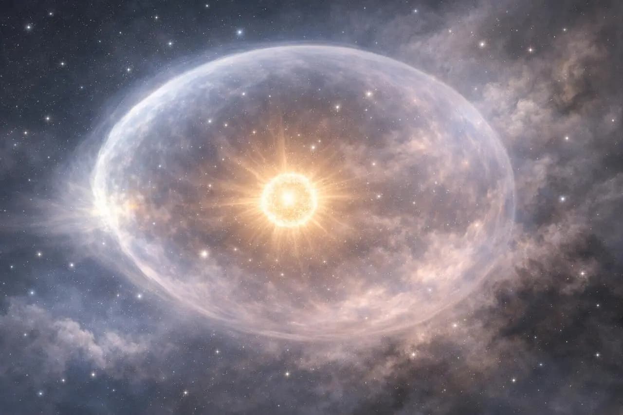 NASA вперше побачило астросферу навколо зірки, схожої на Сонце