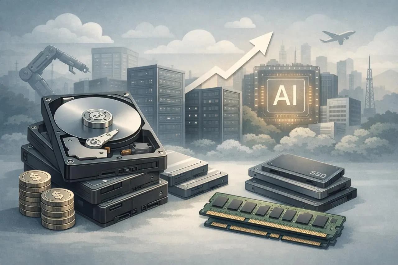 HDD повертаються: чому жорсткі диски знову дорожчають