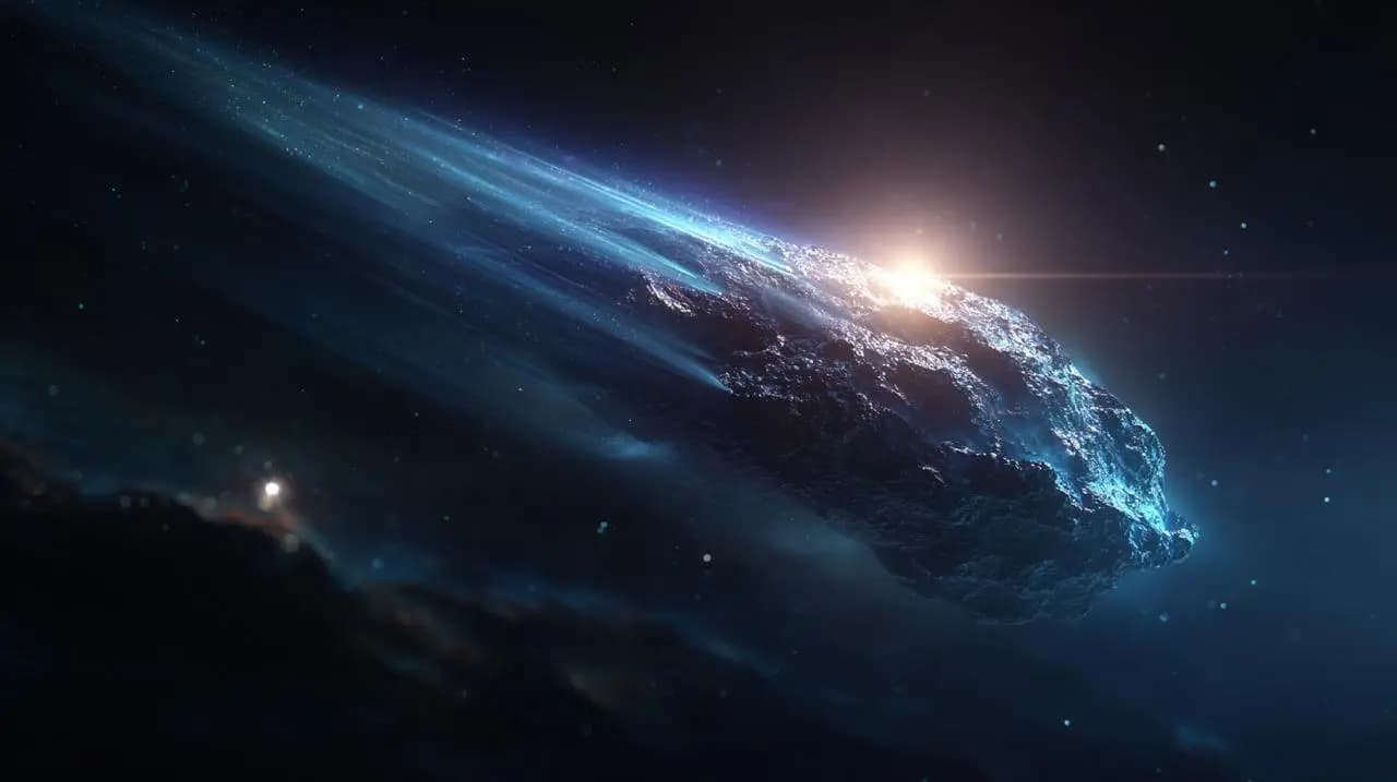 Обертання комети рве її на частини: Hubble зафіксував рідкісне явище