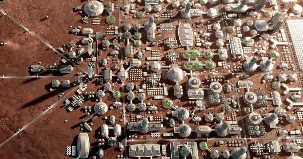 Маск спростував повідомлення про те, що доручив SpaceX розробити проект марсіанського міста