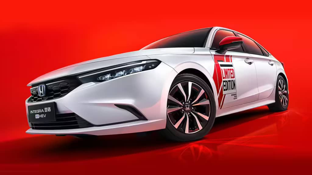 Представлена Honda Integra Anniversary Special Limited Edition