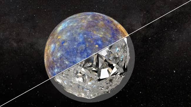 Космічний апарат NASA виявив, що на Меркурії є шар алмазу товщиною 10 миль