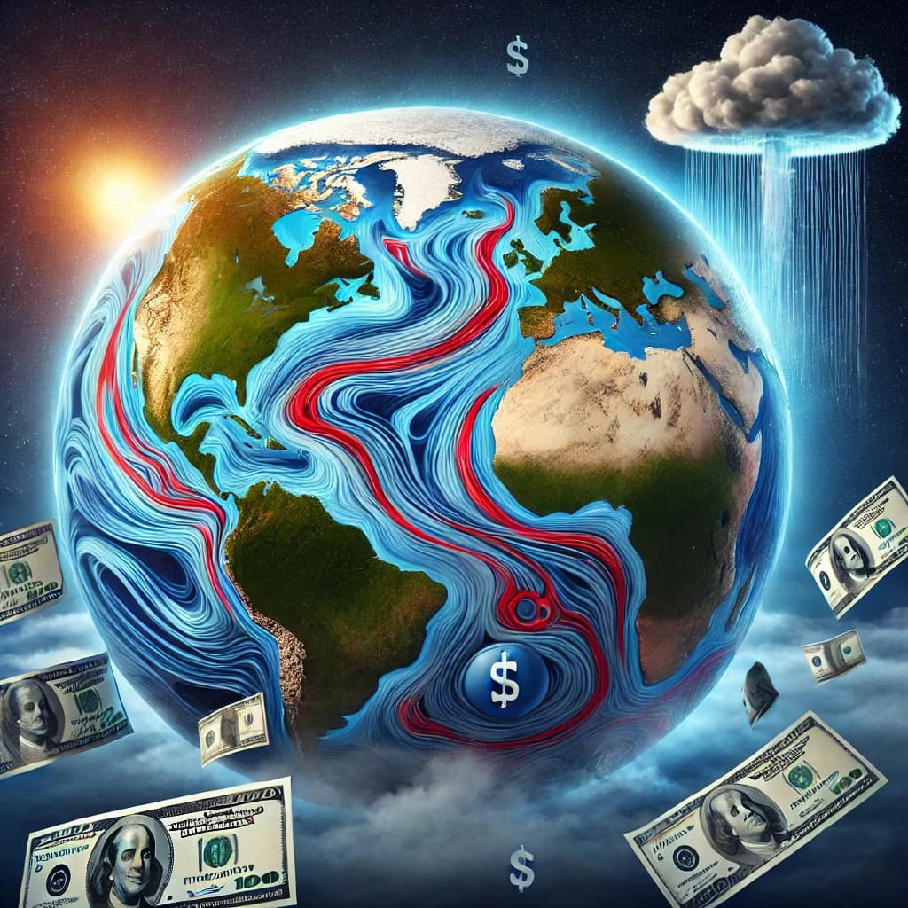 Послаблення океанічних течій може коштувати світу трильйони доларів