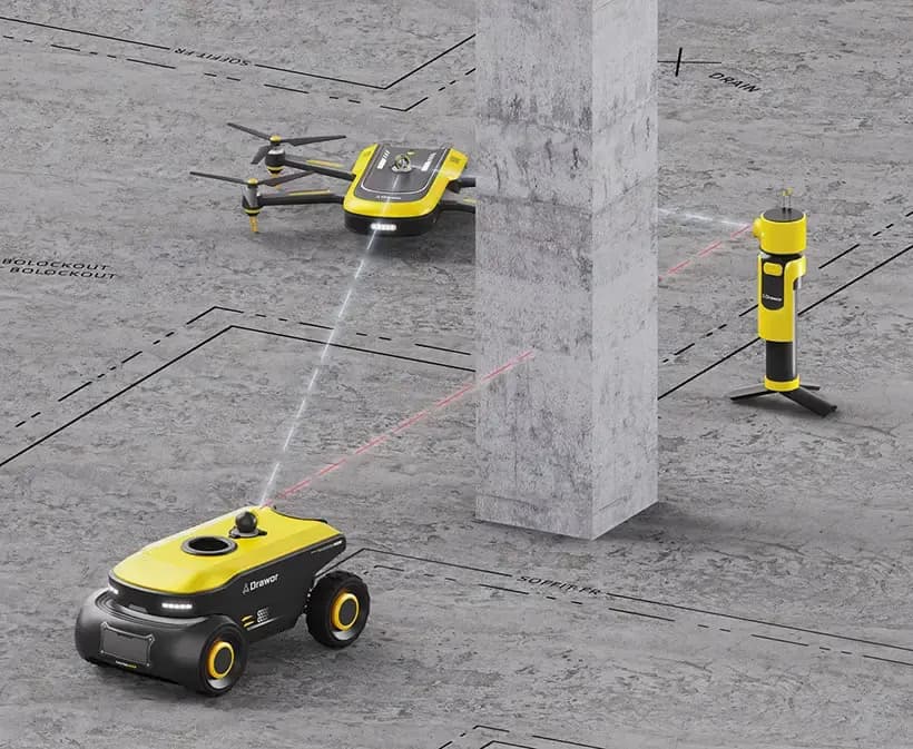 Розроблено систему розмітки будівельних майданчиків з використанням дронів