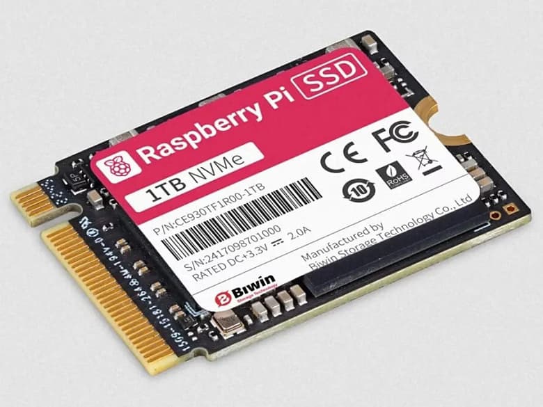Представлений Raspberry Pi SSD на 1 ТБ