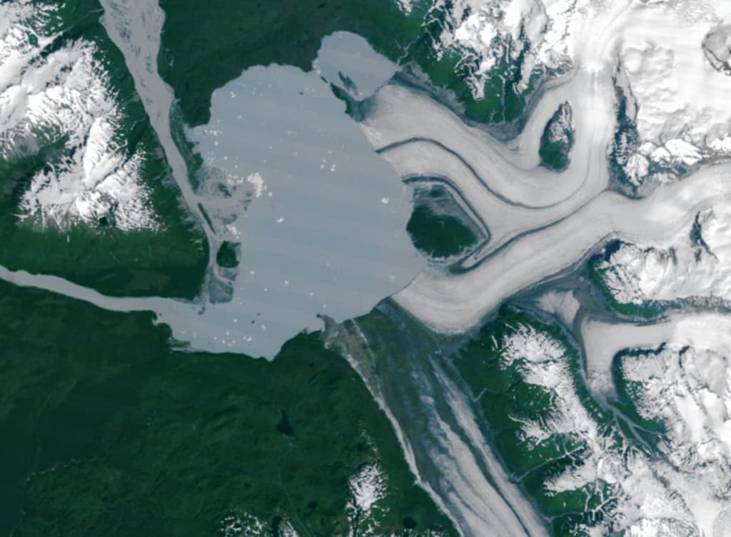 Супутники зафіксували появу нового острова на Алясці