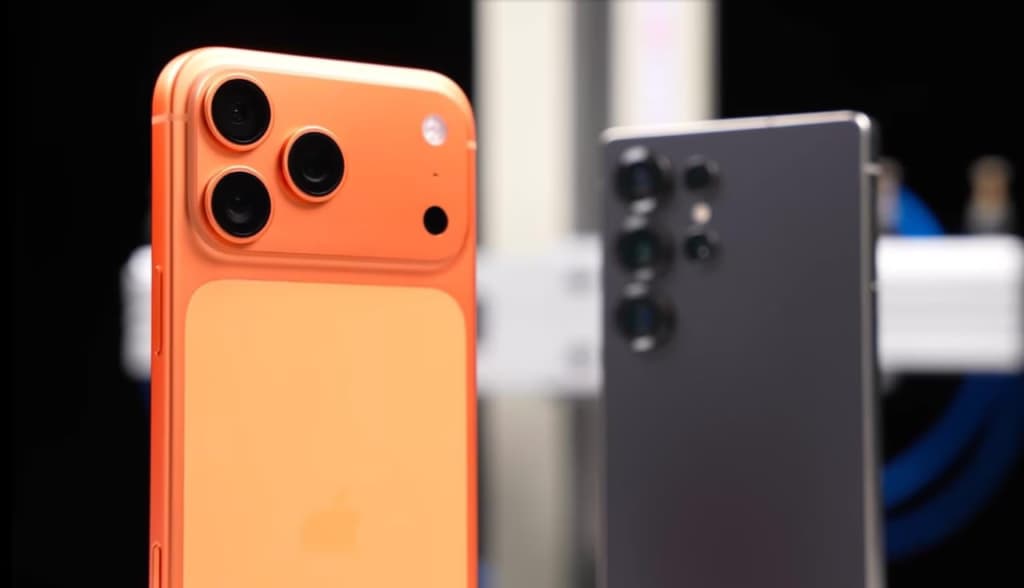 Тест показав різницю в міцності iPhone 17 Pro Max та Galaxy S25 Ultra при падіннях