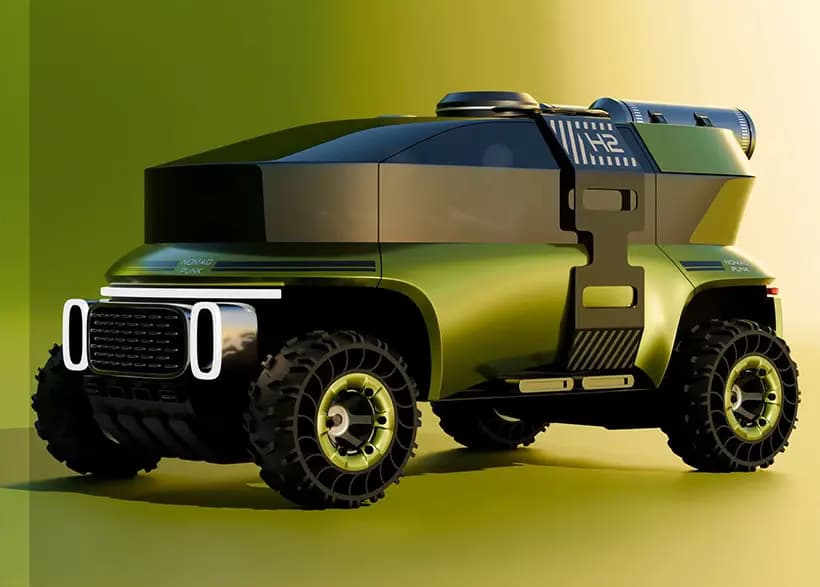 Створено концепт автомобіля для життя та роботи в дорозі