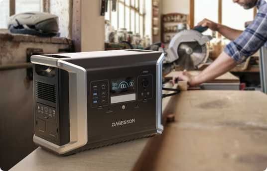 Зарядная станция Dabbsson DBS1400 Pro — идеальный «золотой средний» вариант для квартиры, дома и выездов