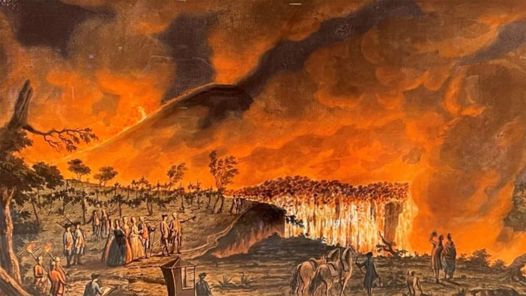 Історичне диво інженерії: через 250 років механічний вулкан знову діє