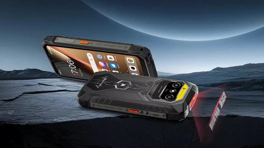 Представлений смартфон Blackview Rock 1 Pro з батареєю на 15000 мАг та сканером штрих-кодів