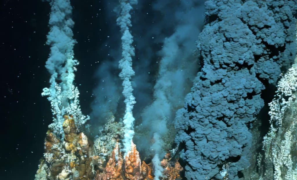 Вчені з’ясували, як глибоководні джерела отримують водень з надр Землі