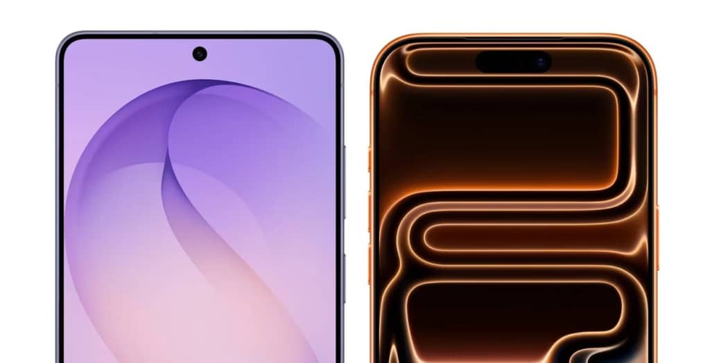 Samsung Galaxy S26 Ultra та iPhone 17 Pro Max порівняли на зображенні