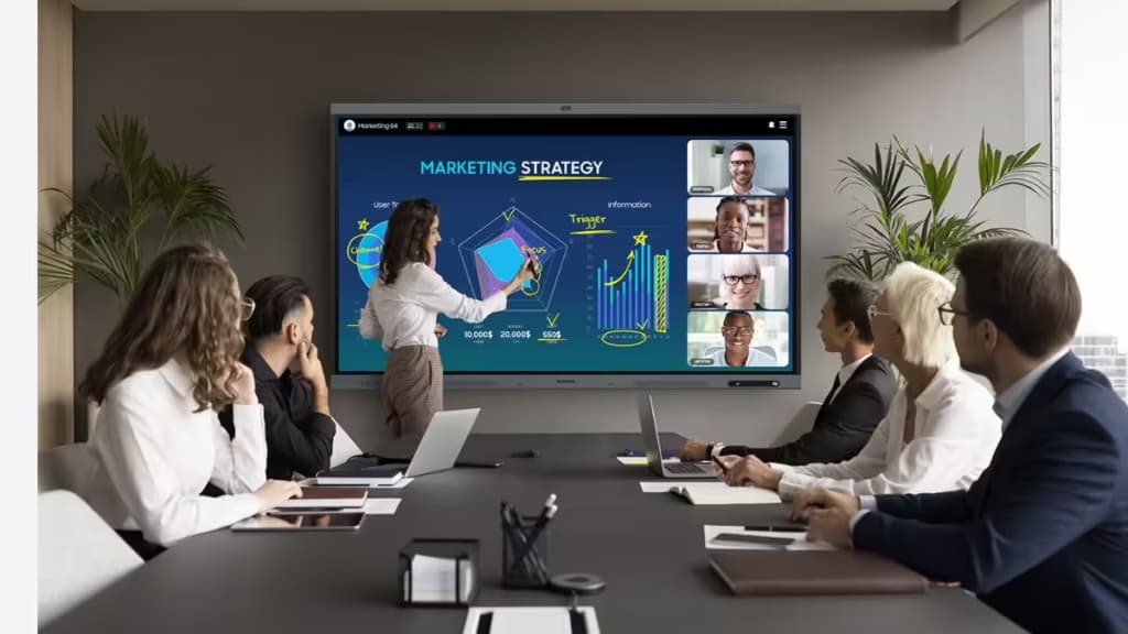 Samsung представила інтерактивні дошки WAFX-P