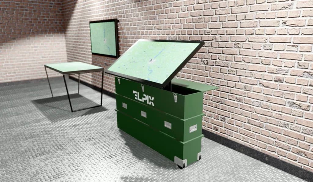 Де купити інтерактивний стіл для військових?