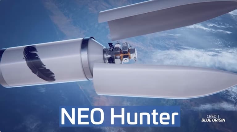 Захист Землі від космічних загроз: Blue Origin презентувала проект NEO Hunter