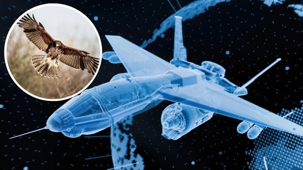 Яструби надихнули вчених на новий підхід до керування реактивними літаками та БПЛА