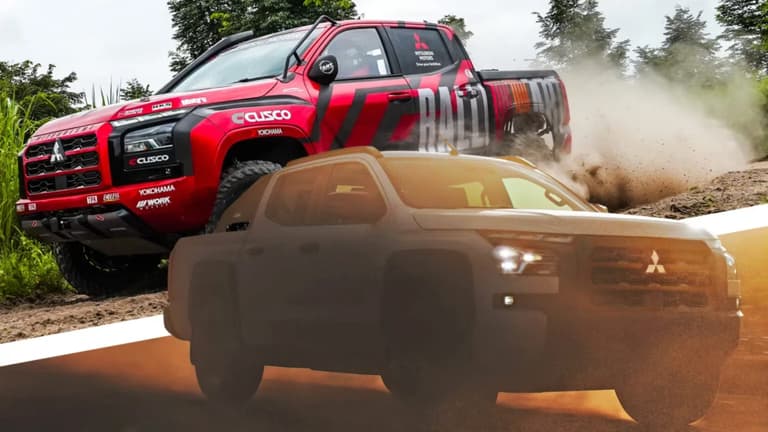 Mitsubishi представила позашляхову версію пікапа Triton Raider