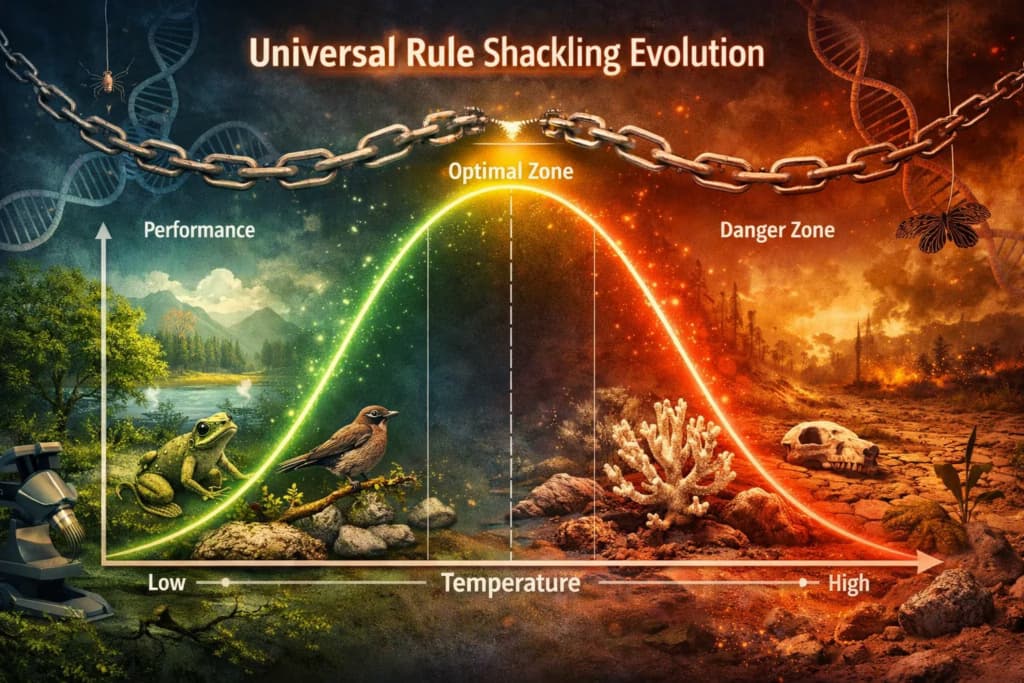 Вчені відкрили універсальний закон, що обмежує еволюцію всіх форм життя