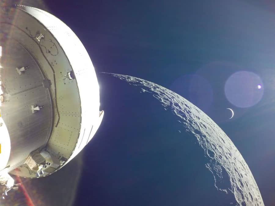 Екіпаж місячного корабля Orion опинився в умовах підвищеного радіаційного навантаження