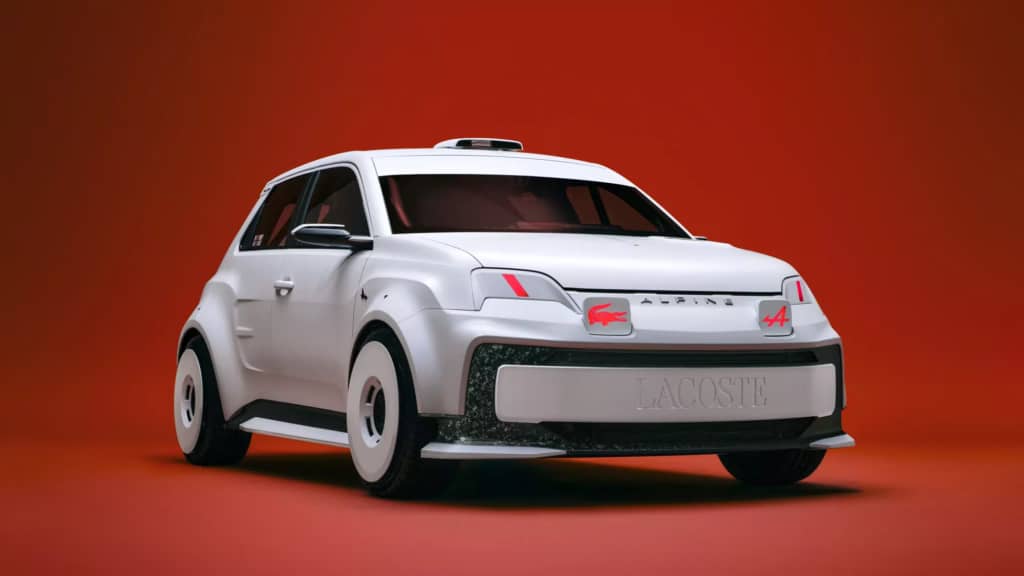 Lacoste та Alpine представили електричний ралійний автомобіль