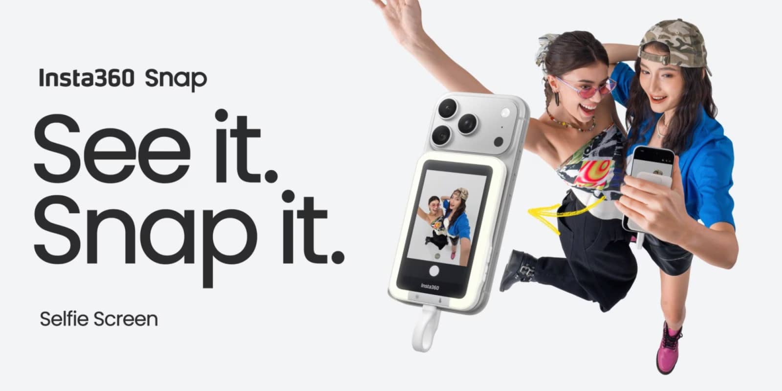 Insta360 представляє новий монітор Snap для iPhone
