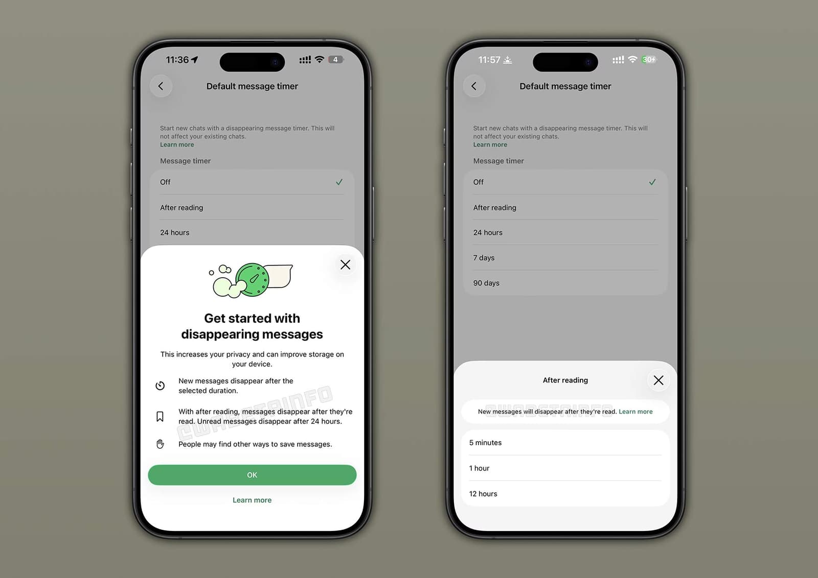 WhatsApp працює над повідомленнями, які зникають після прочитання