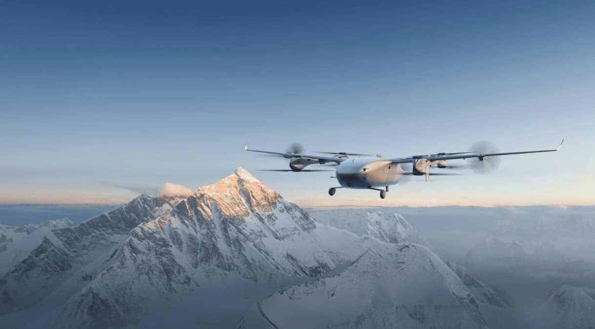 DJI представила свій перший eVTOL дрон на Евересті