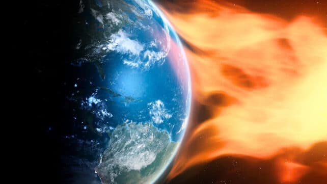 Запуск космічного апарату для вивчення впливу сонячних бур на Землю