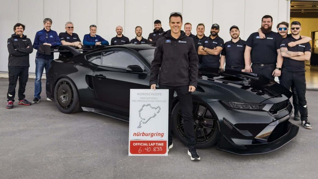 Mustang GTD Competition обігнав Corvette ZR1X