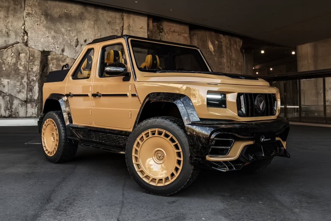 Venuum представляє радикальний Mercedes-AMG G 63 Mastodon V4 Convertible