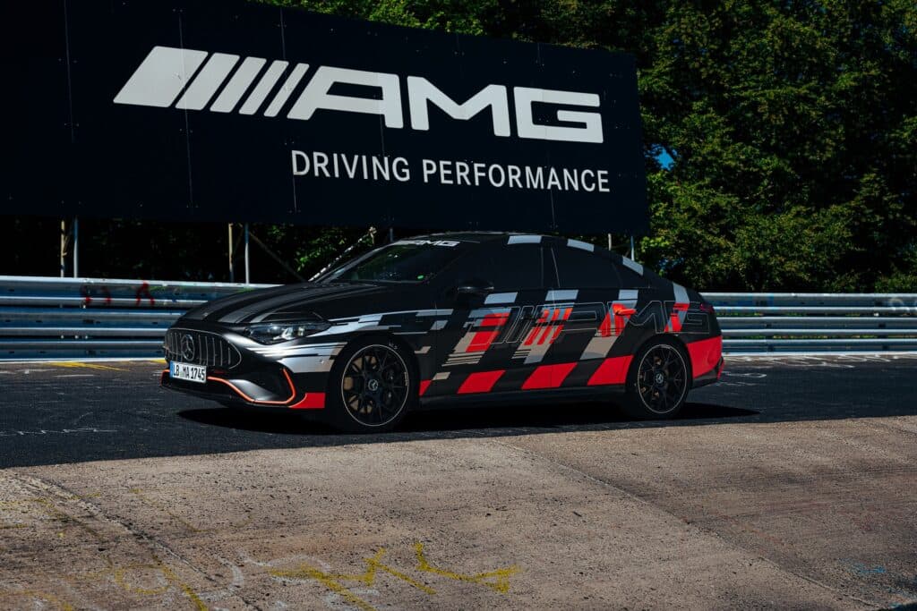 Mercedes-AMG CLA 45 EV став найшвидшим у своєму класі на Нюрбургрингу