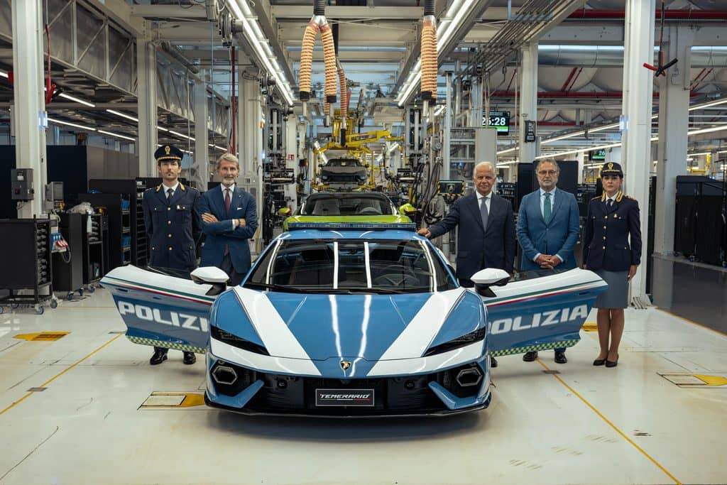 Lamborghini Temerario Polizia для італійської поліції