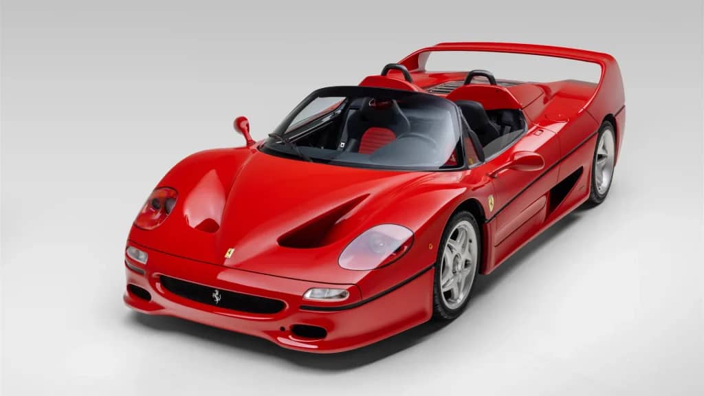 Ferrari F50 1997 року може побити рекорд аукціону за понад 300 мільйонів рендів